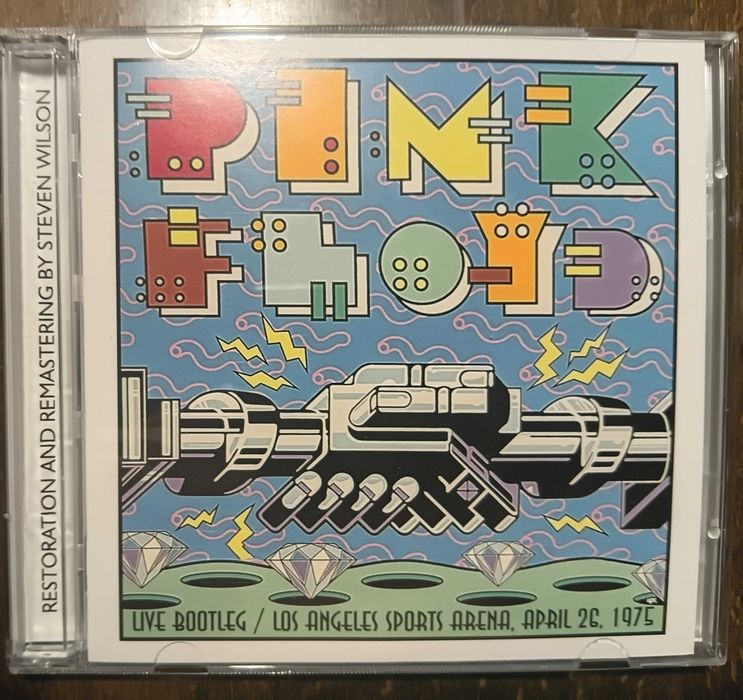 CD Pink Floyd - Live bootleg Los Angeles sports arena '75