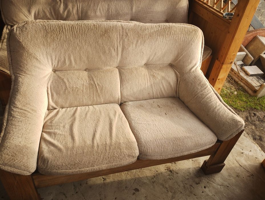 sofy ogrodowe drewniane