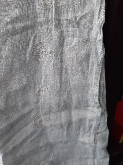 Плвтье  льянное серое