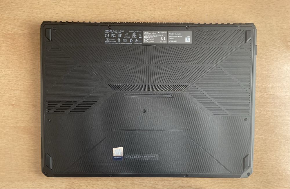 "Venda urgente”Portátil Gaming ASUS TUF FX505DT