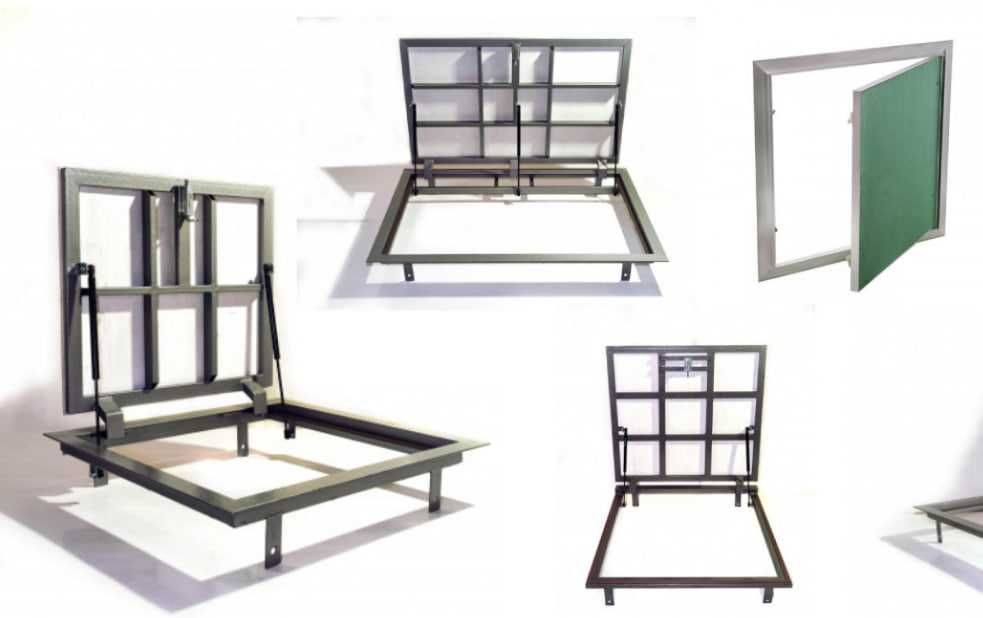 Люк на Підлогу під Плитку, Ламінат.Схований Люк в Підвал. Ляда. Погріб