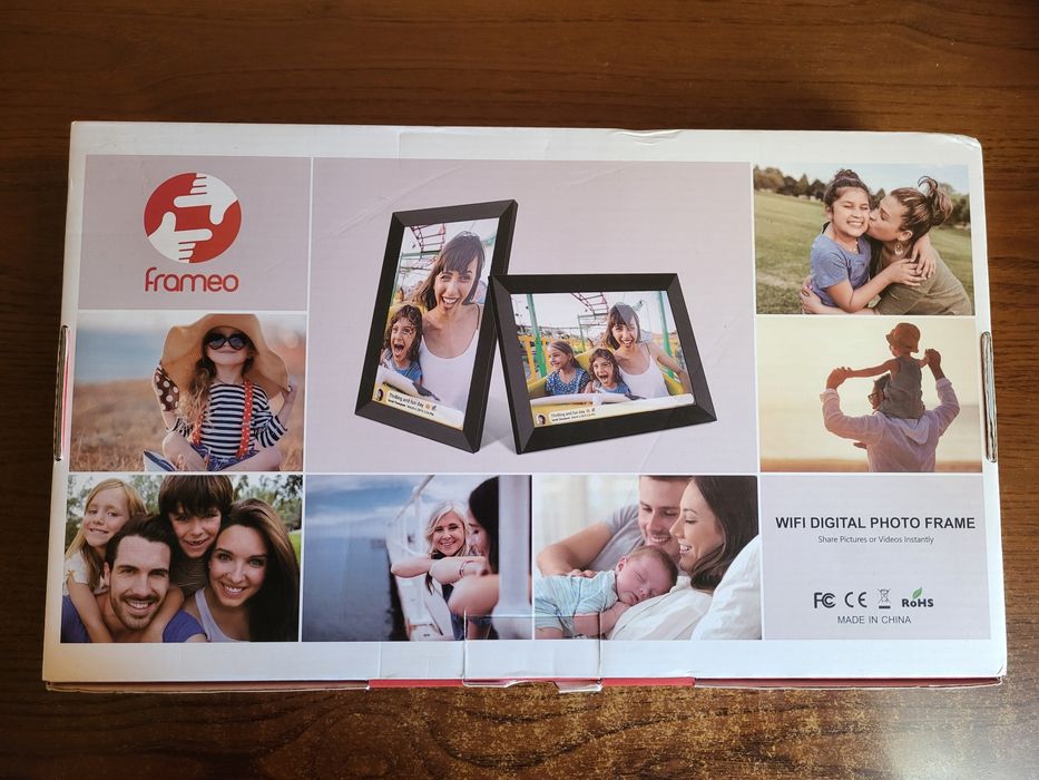 Цифрова фоторамка FRAMEO ZN-DP1002  WiFi, 10,1-дюймова, розумна