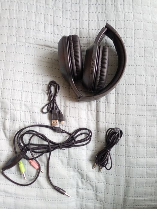 Słuchawki bezprzewodowe bluetooth składane