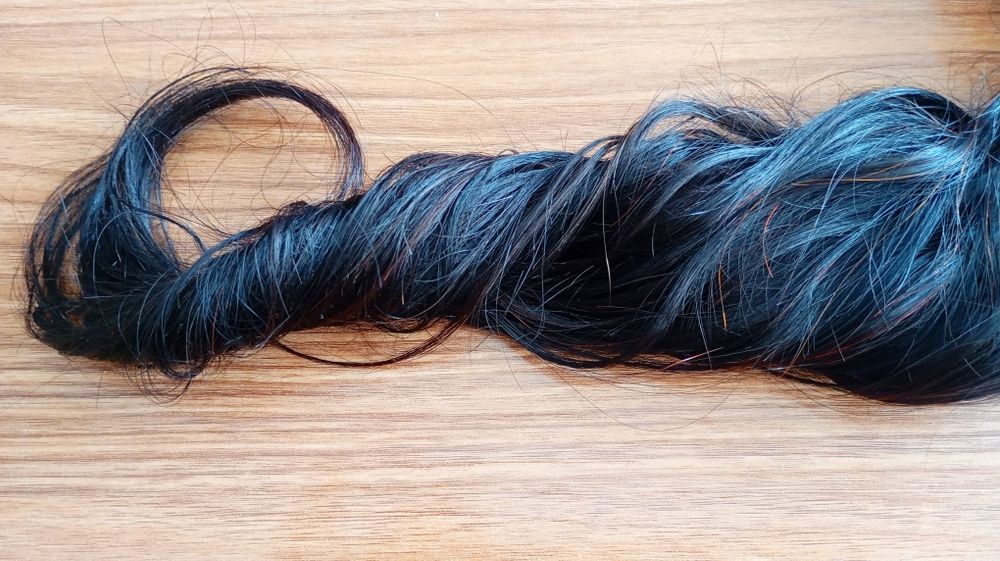 Cabelo humano verdadeiro