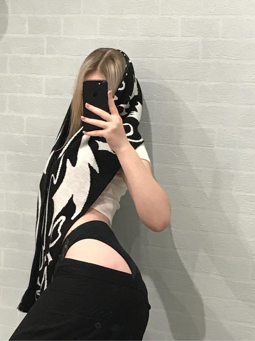 ДИЗАЙНЕРСЬКИЙ ШАРФ \\\y2k x anime\\\ 850 грн /// (ddrip.storeee)