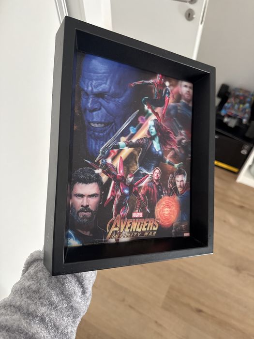 Quadros 3D avengers