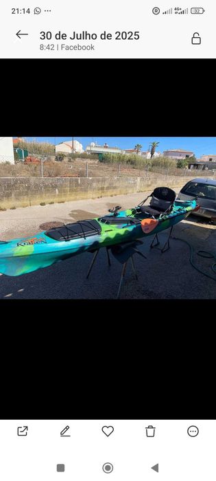 Kayak de pesca Jackson Kraken elite