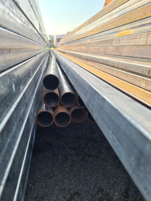 Rura śr.43mm 6.5m stalowa gr.2mm