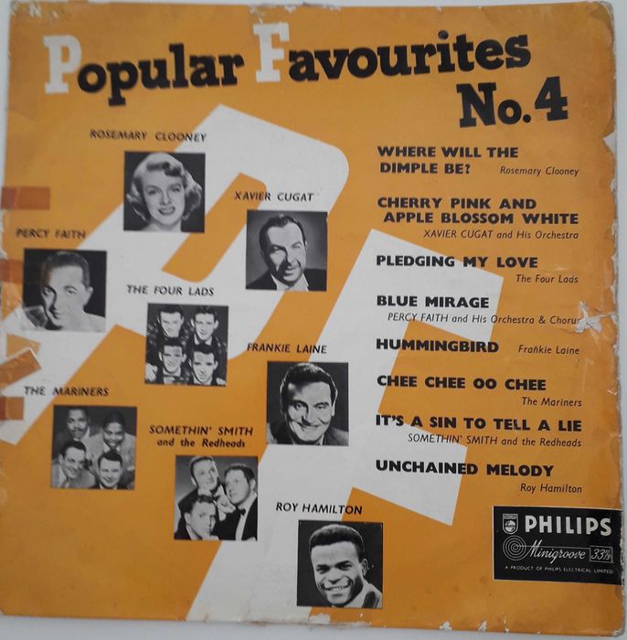 Discos em vinil dos anos 60