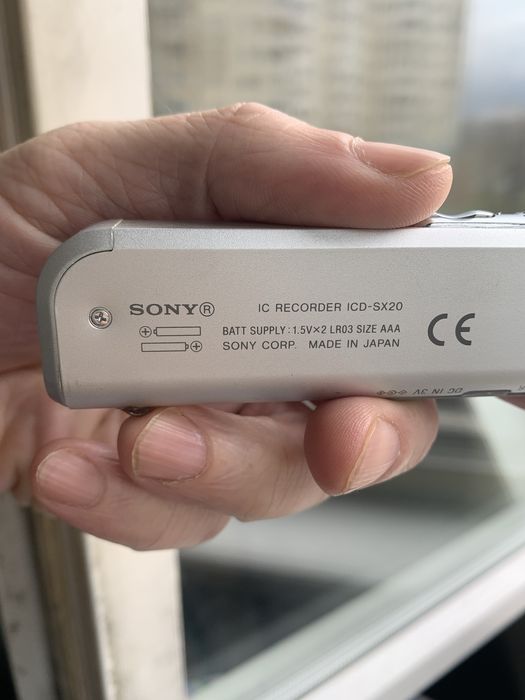 SONY ICD-SX20 Диктофон Recorder