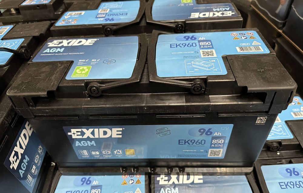 Гелеві акумулятори EXIDE AGM 60-105AH