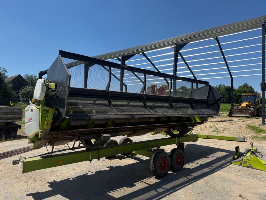 Przezbrojenie do słonecznika motowidła adaptacja Claas lexion tucano c540