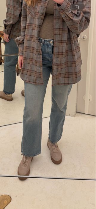 Джинси mom від zara