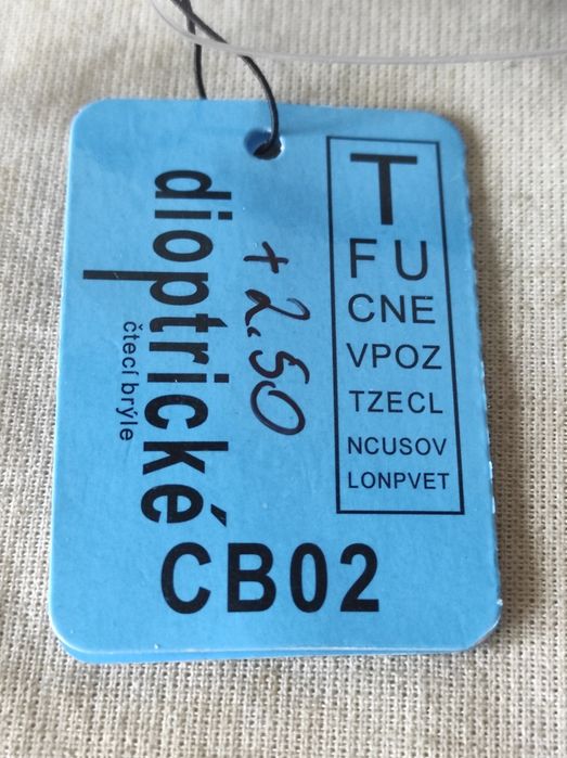 Okulary do czytania nowe +2,50