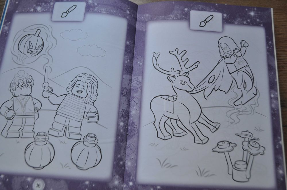 Dwie gazetki Lego Harry Potter