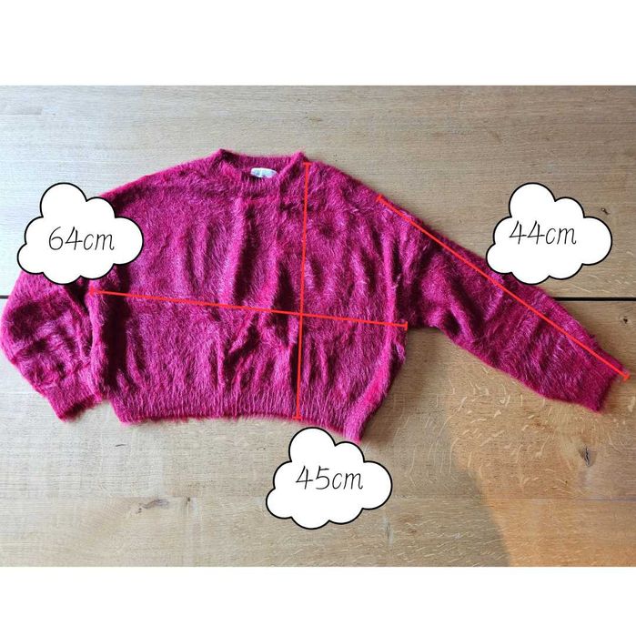 Miękki sweterek 146/152 H&M