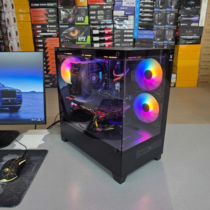 Компютер Новий Ryzen 5 5500, 16GB DDR4, MSI GTX 1070 Ti 8GB, SSD 480GB