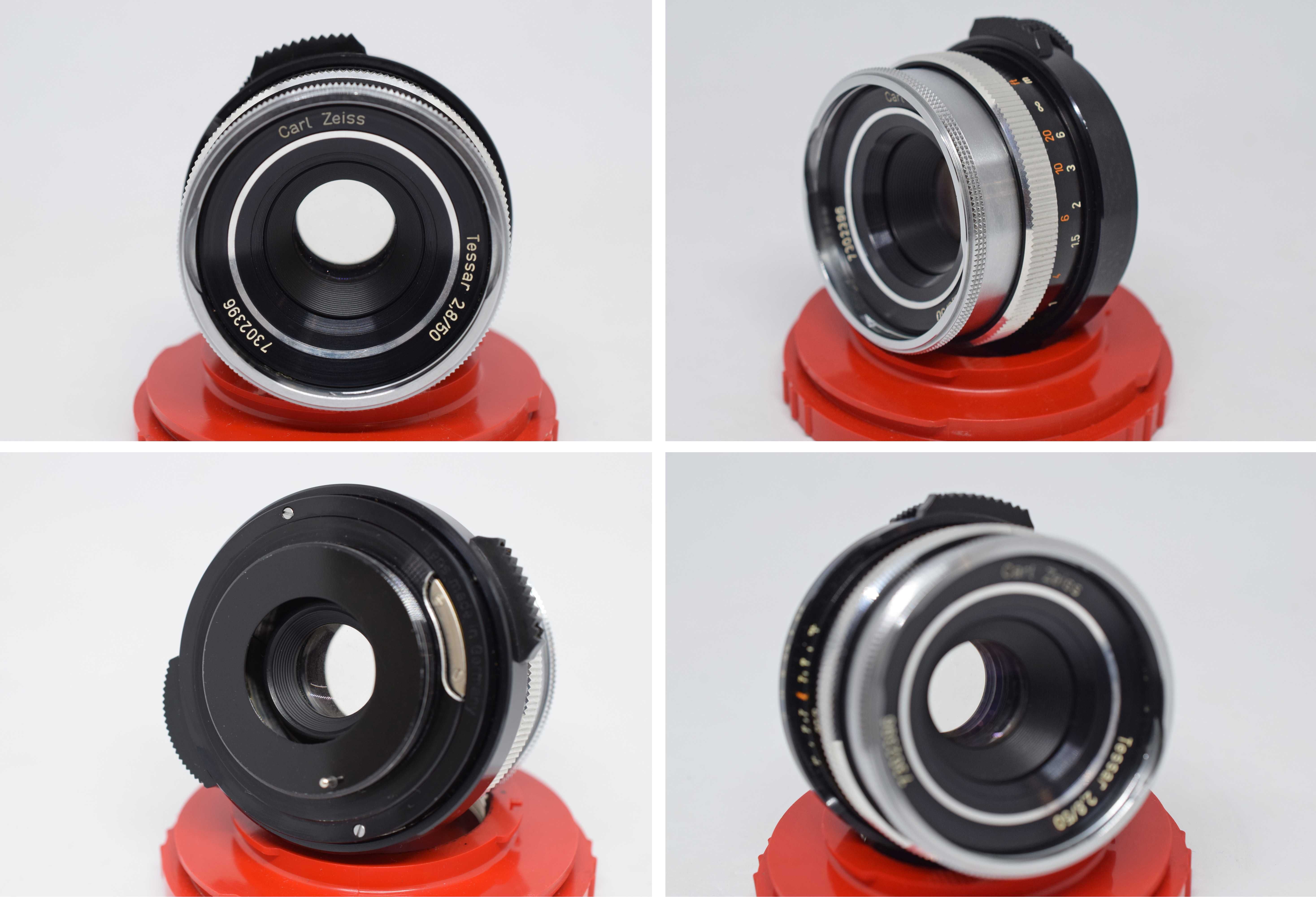 Zeiss-Ikon Icarex 35 +4 lentes Tessar Ultron Skoparex