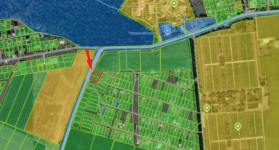 Фасадні земельні ділянки в м. Черкаси, кооператив "Розвиток". - View 3