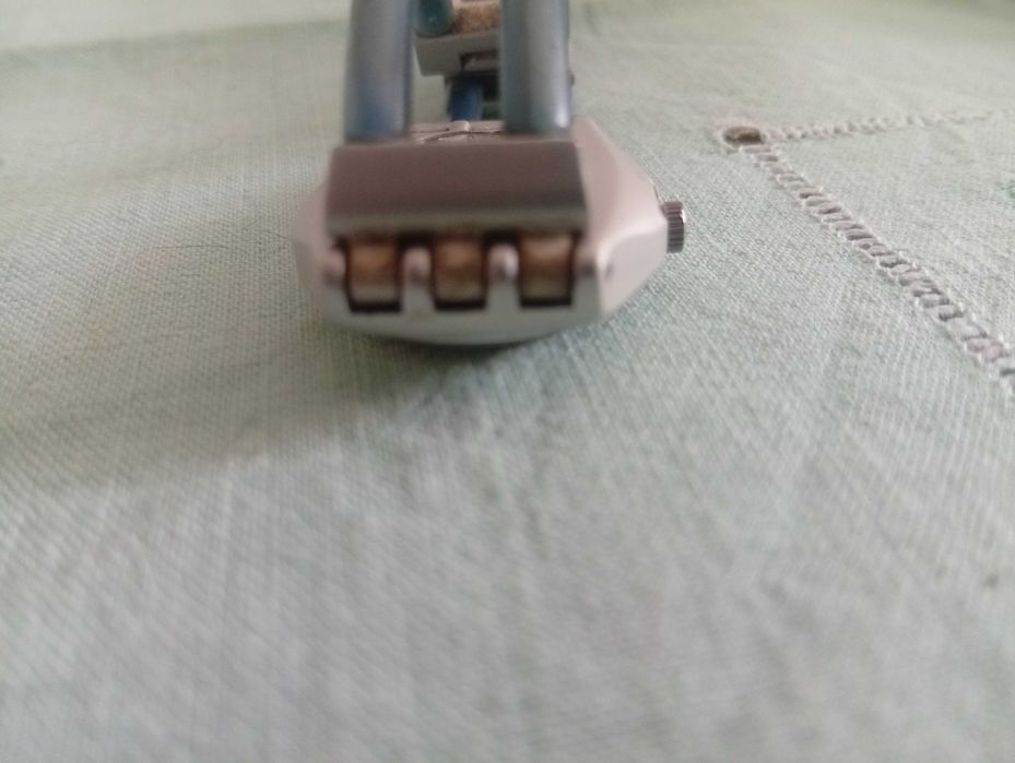 Bracelete prateada e azul, para relógio Swatch