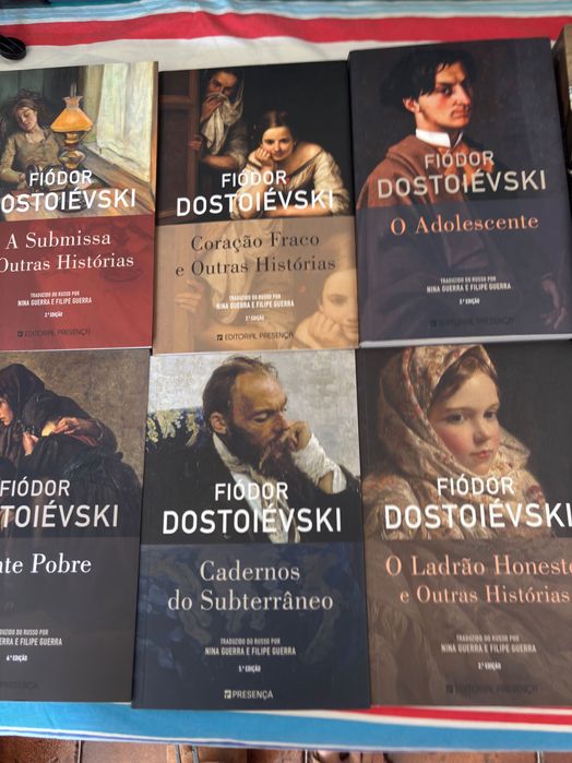 livros dostoievski NOVOS