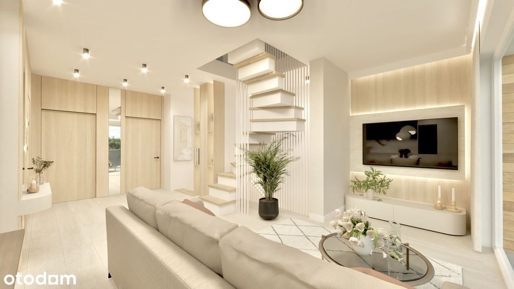 Mieszkanie 67 m² + poddasze 40 m² | 2 balkony | wysoki standard