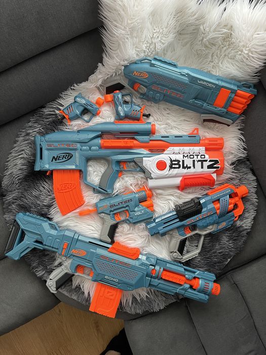 Nerf pistolety zestaw