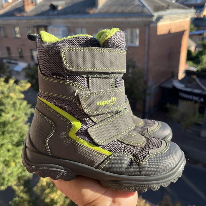 Дитячі зимові черевики Superfit Gore-Tex розмір 28 устілка фактично 18,5 см