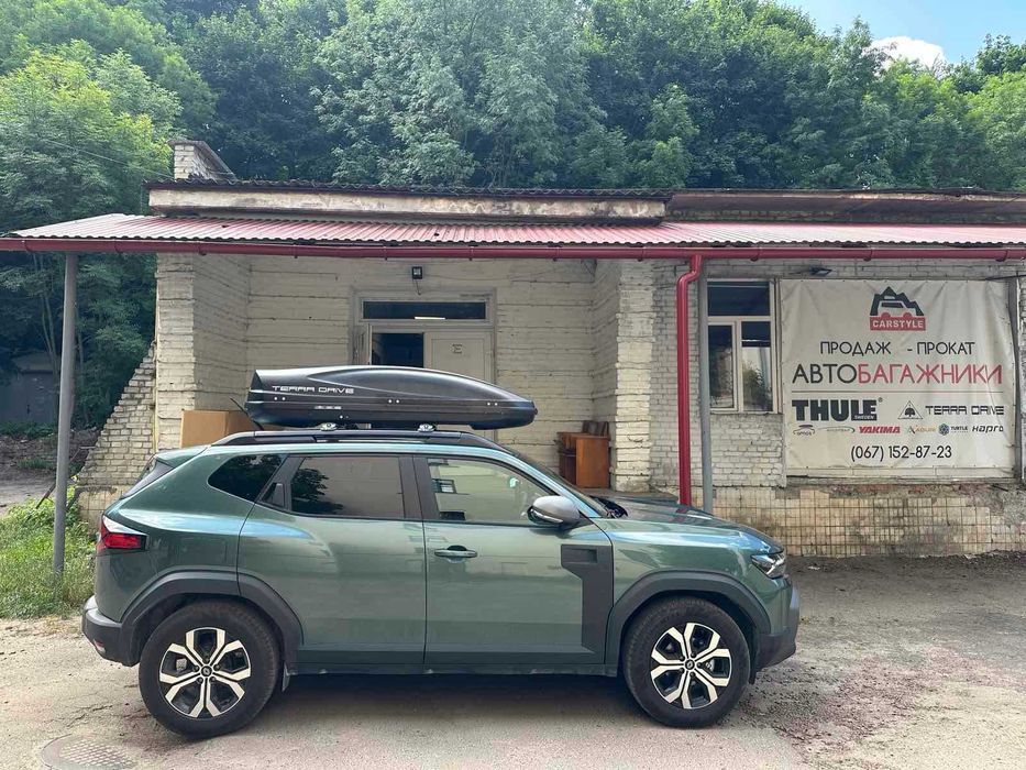 Багажник Terra Drive  авто бокс Терра Драйв на дах кришу авто