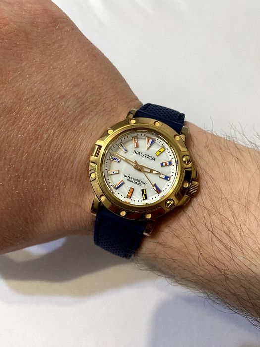 США Часы Nautica NAD-14007L годинник чоловічій жіночій