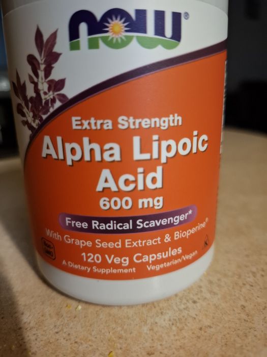 Альфа ліпоєва кислота, при цукровому діабеті, нова упаковка.