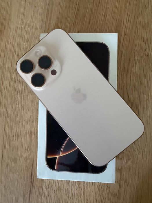 Iphone 16 pro zloty