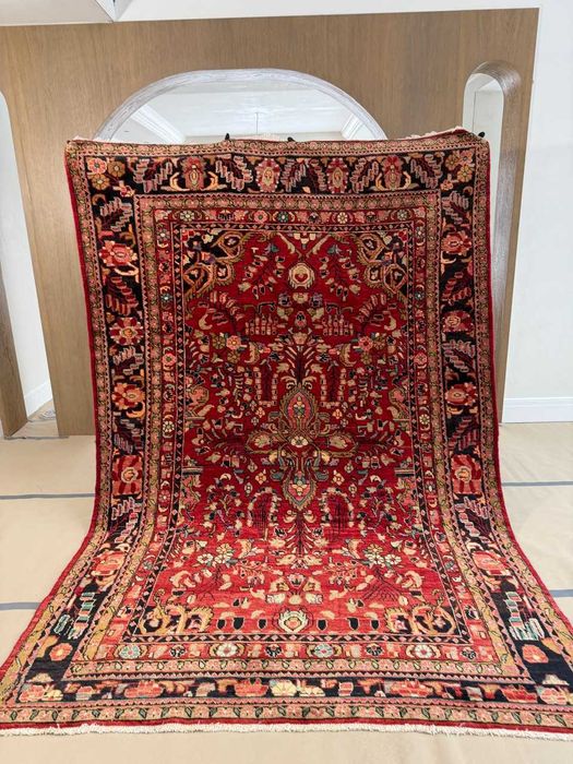 Nowy Dywan Wełniany Kaszmirowy Perski Iran Lilian 335x225 galeria25tyś