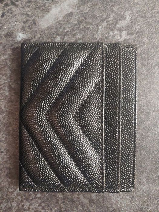 Card holder ysl czarny