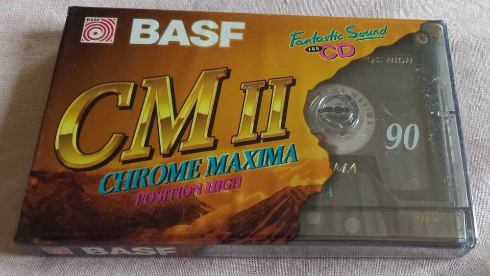 Cassete audio Basf Philips Maxell TDK Seladas