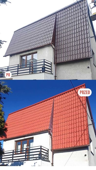 Malowanie Mycie Dachów, Elewacji, Hal, Ogrodzeń