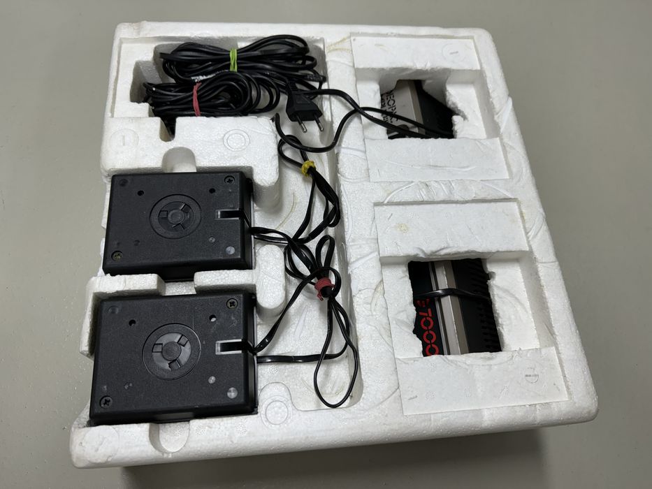 Philips VideoPac G7000 konsola retro jak Atari + pudełko + 4 gry