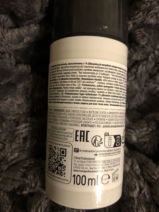 Metal Detox krem ochronny włosów - nowy L’Oreal
