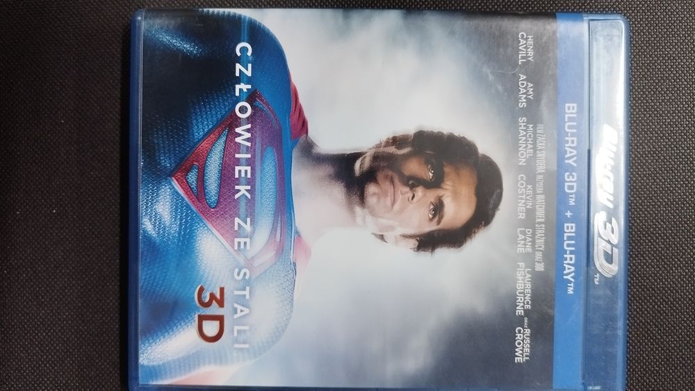 "Człowiek ze stali" - film blue ray