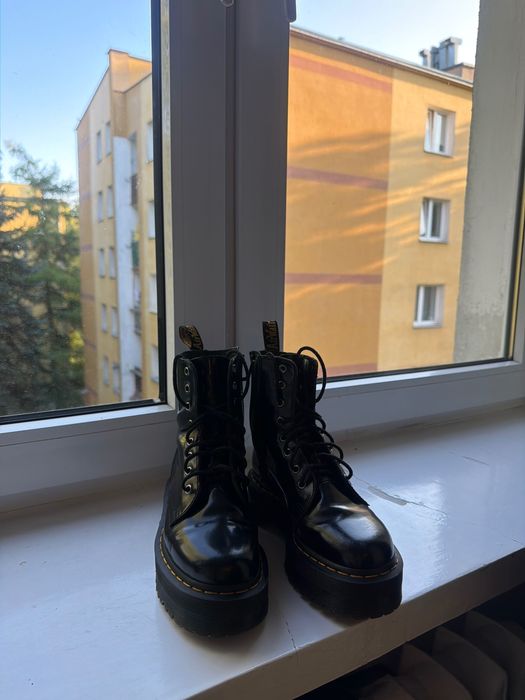 martensy platformy jak nowe