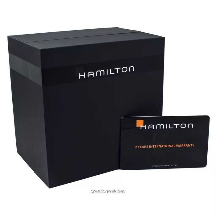 Hamilton American Classic PSR 74 Złoty zegarek z czerwoną tarczą