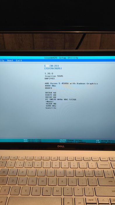 Dell Inspiron 5505 Ryzen 5 4500U/16GB/512/Win10