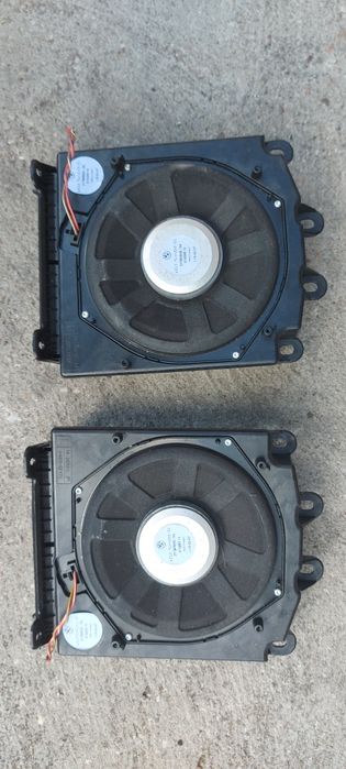 Glosniki woofery pod fotele hifi bmw e60 e61