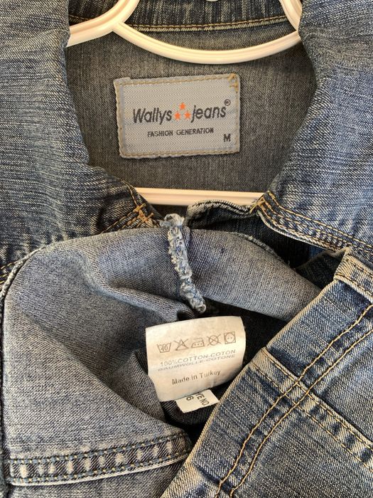 Куртка джинсова jeans хакі зелена m