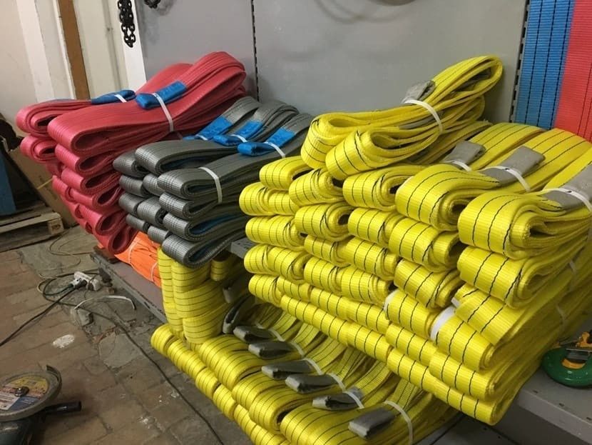 Стропы текстильные (чалки, пауки, кольцевые) г/п от 1т до 10тн