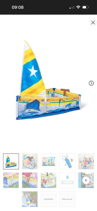 Namiot żaglówka nieużywane