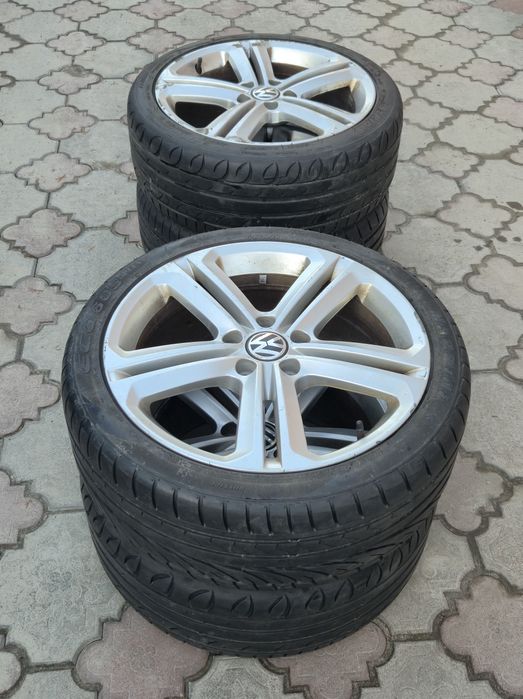 Диски з шинами 225 40 R18 Volkswagen passat jetta golf