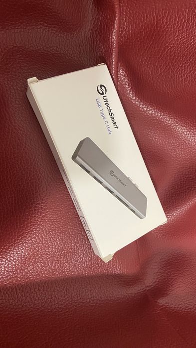 USB C Hub Adaptador USB C - Macbook Air e Pro