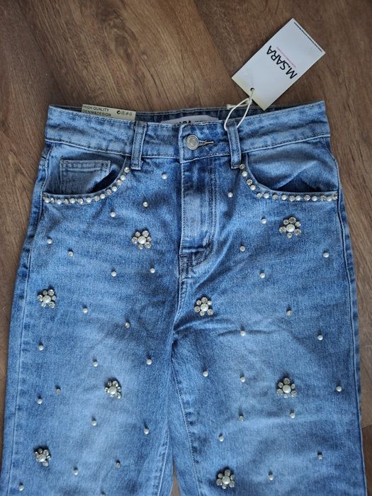 Spodnie jeans M.Sara roz.XS