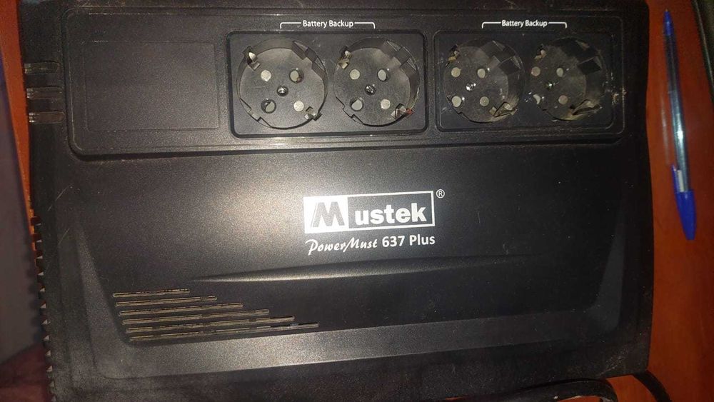 ДБЖ Mustek PowerMust 637 Plus (98-UPS-VB637)